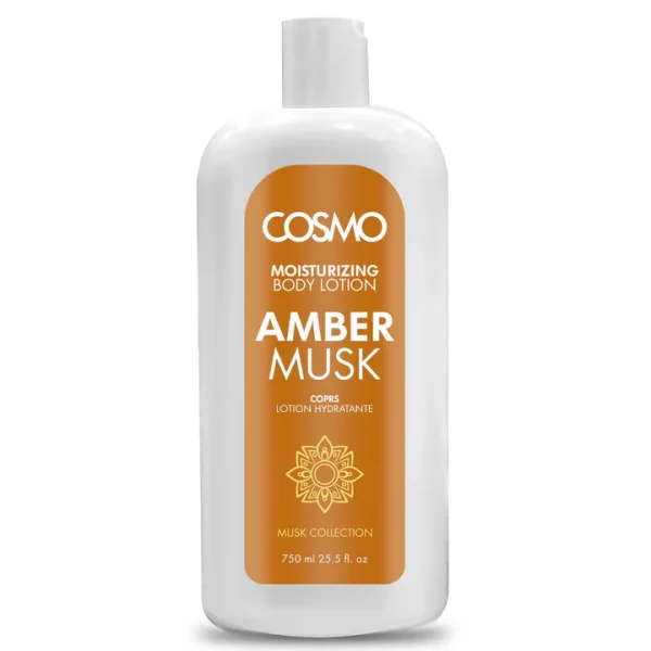 MOISTURIZING AMBER MUSK BODY LOTION – 750ML (ARABIC / BALIGH)