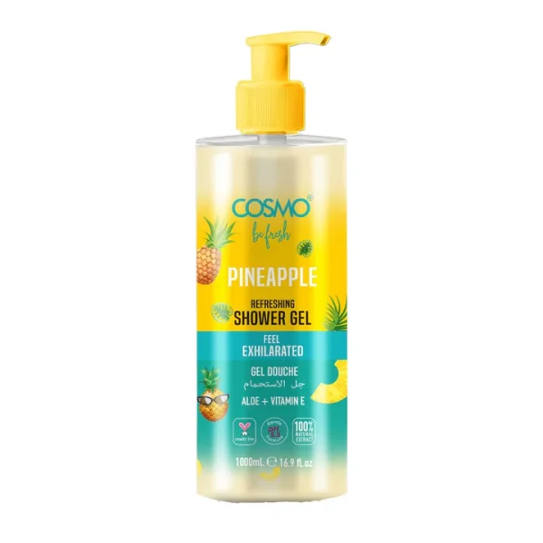 BODY SHOWER GEL PINEAPPLE 1000ML (BE FRESH)