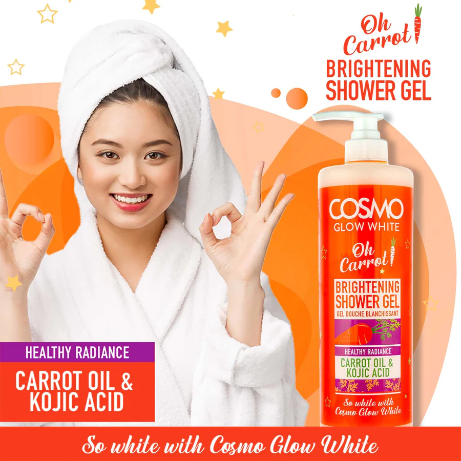 Cosmo Glow White Brightening Shower Gel - 1000ml - Image 2