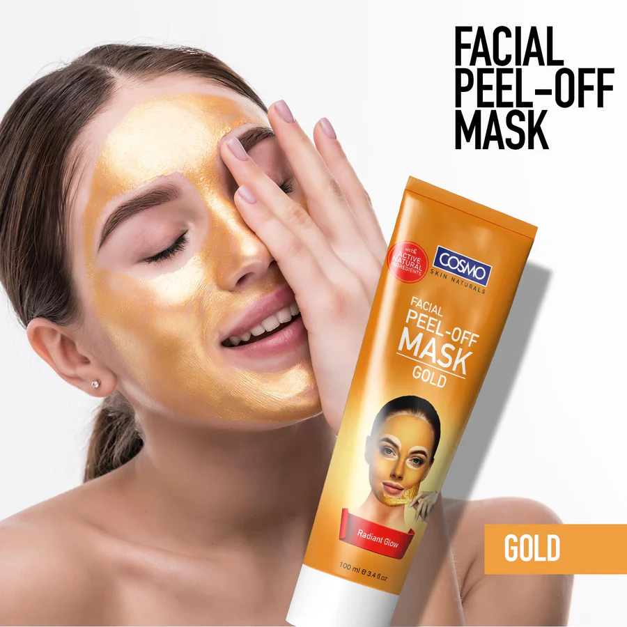 Cosmo Skin Naturals Gold Peel-Off Mask - 100ml - Image 2