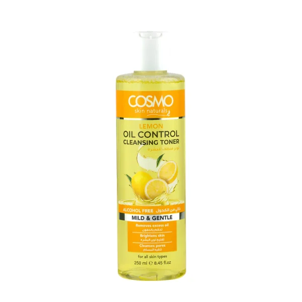 Cosmo Skin Naturals Lemon Oil Control Cleansing Toner – 250ml – Cosmo ...