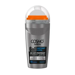 Cosmo Men 6 In 1 Instant Cool 48h Anti-Perspirant - 50ml