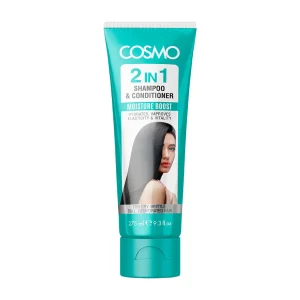 Cosmo 2 In 1 Shampoo & Conditioner Moisture Boost - 275ml