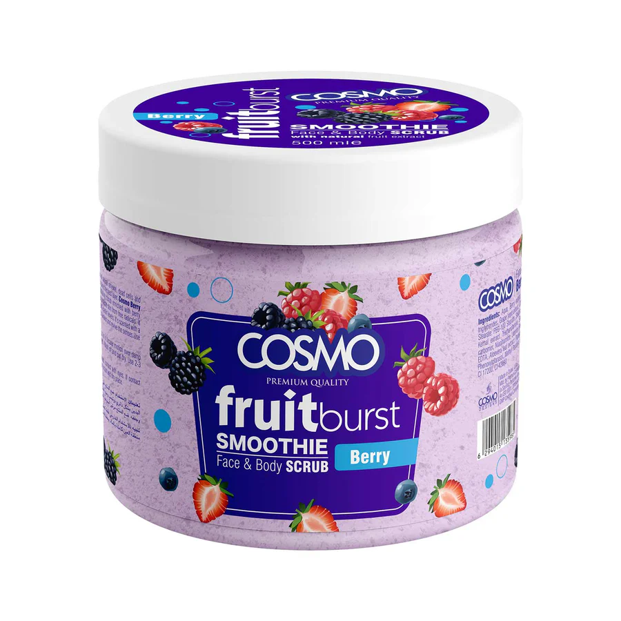 Cosmo Berry Face & Body Scrub - 500ml