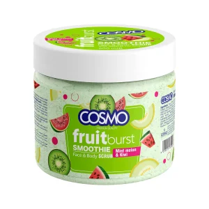 Cosmo Mint, Melon and Kiwi Face & Body Scrub - 500ml