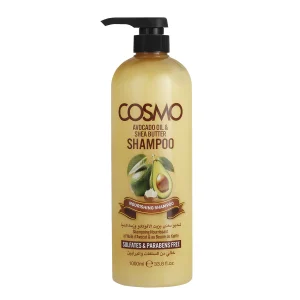 Cosmo Hair Naturals Avocado Oil & Shea Butter Shampoo - 1000ml