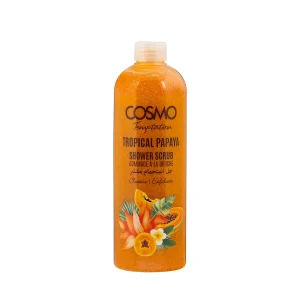 Cosmo Temptation Tropical Papaya Shower Scrub - 1000ml