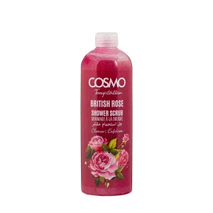 Cosmo Temptation British Rose Shower Scrub - 1000ml